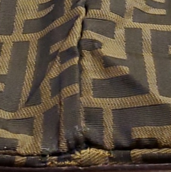 Vintage Fendi Mini Zucca Tote, Brown - Picture 12 of 12